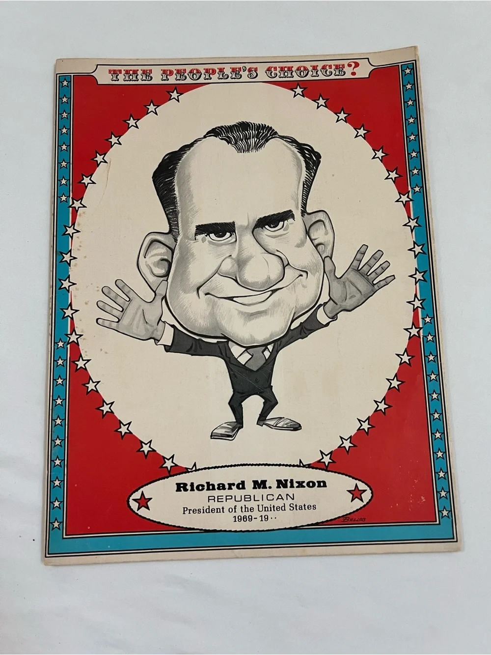 Richard M. Nixon Pocket Folder The People’s Choice? Republican President 1969